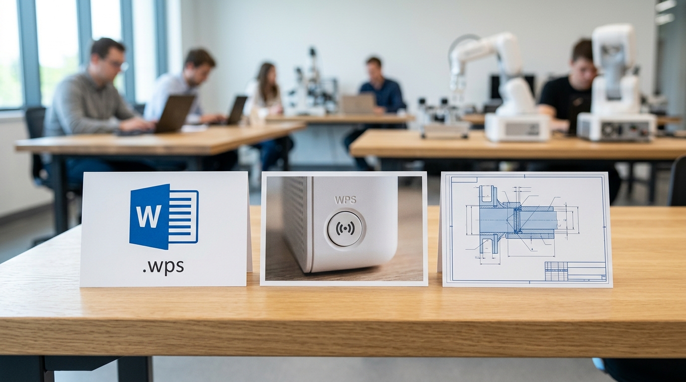 WPS电脑版与Wi-Fi WPS按钮、焊接WPS规程的含义对比识别图