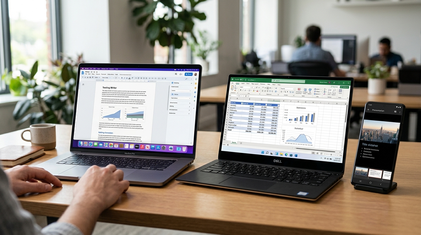 WPS Office 三大组件跨平台运行界面