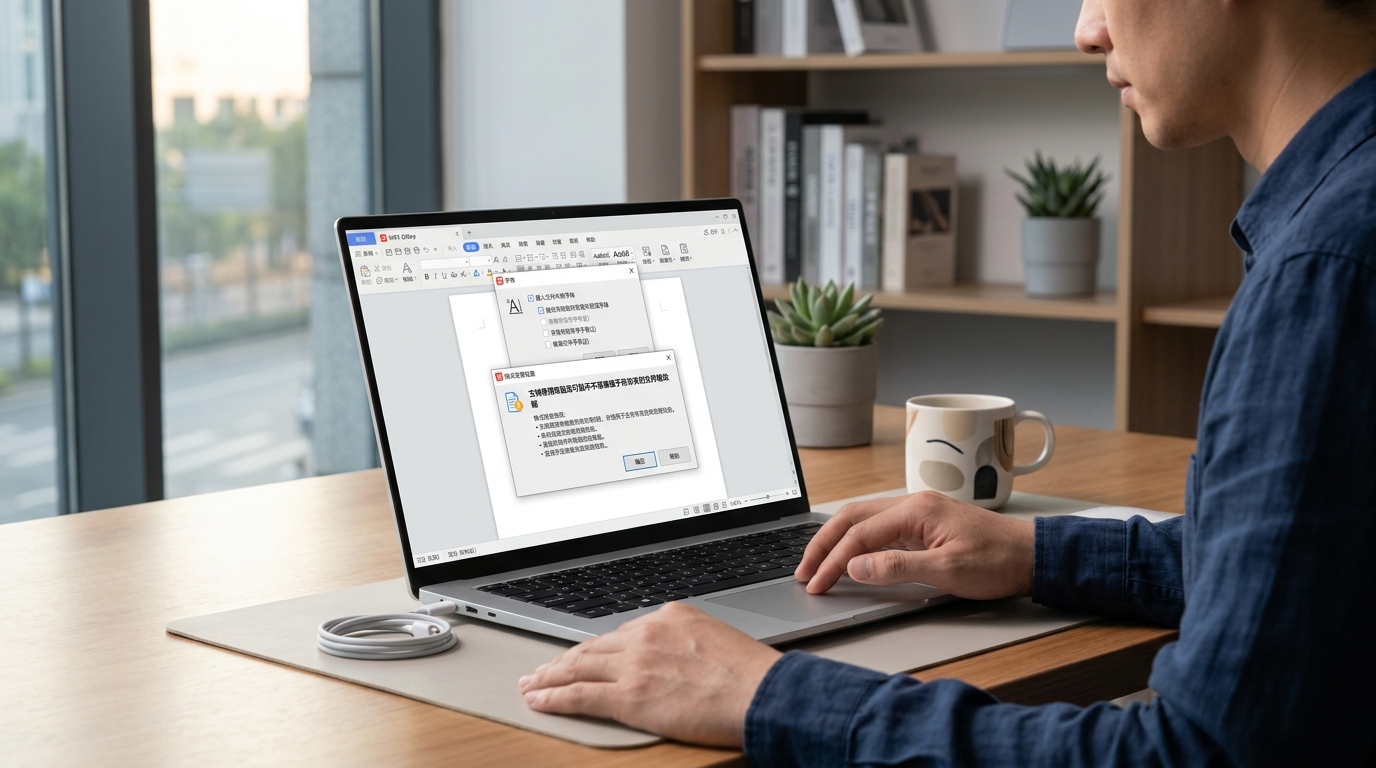 WPS电脑版兼容Microsoft Office文档格式与排版设置